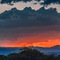 Ndarakwai Reserve, West Kilimanjaro, the sky seemed to have caught fire